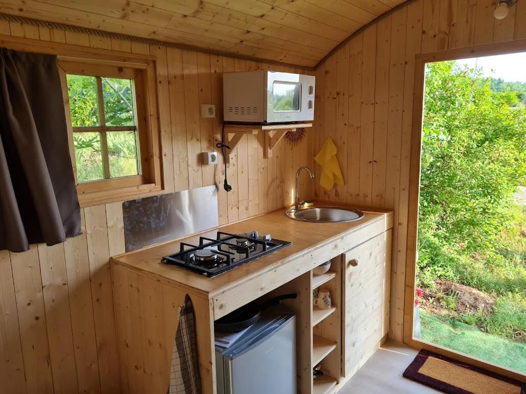 Les Roulottes Du Pilat Maclas Exterior foto